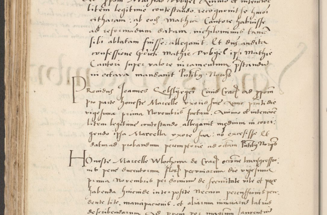 Zdjęcie nr 622 dla obiektu archiwalnego: Acta actorum causarum, sentenciarum et obligacionum coram reverendo patre domino Paulo Crassowsky Warssoviensi et Omnium Sanctorum preposito, canonico et officiali generali Cracoviensi ad annum Domini millesimum quingentesimum quadraresimum quatrum, cuius indicio est secunda pontificatus sanctissimi in Christo patris et domini nostri domini Pauli divina providencia pape tercii anno ipsius decimo, a die ac mense infrascriptis feliciter continuantur