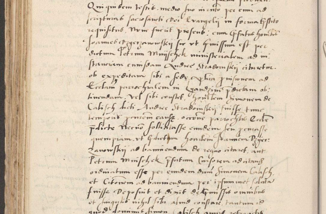 Zdjęcie nr 620 dla obiektu archiwalnego: Acta actorum causarum, sentenciarum et obligacionum coram reverendo patre domino Paulo Crassowsky Warssoviensi et Omnium Sanctorum preposito, canonico et officiali generali Cracoviensi ad annum Domini millesimum quingentesimum quadraresimum quatrum, cuius indicio est secunda pontificatus sanctissimi in Christo patris et domini nostri domini Pauli divina providencia pape tercii anno ipsius decimo, a die ac mense infrascriptis feliciter continuantur