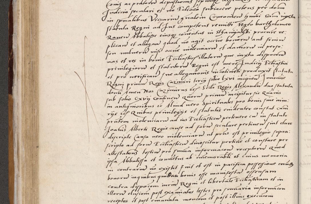 Zdjęcie nr 202 dla obiektu archiwalnego: Acta actorum coram reverendo patre domino Benedicto Isdbienski cancellario Gnesnesi, canonico et reverendissimi in Christo patris et domini domini Petri Dei gratia archiepiscopi Gnesnensis et episcopi Cracoviensis sedisque apostolice legati nati et primatis Regni Polonie, vicarioque in spiritualibus generali Cracoviensi ad annum Domini millesimum quingentisimum quadragesimum primum, cuius indictio est quatuordecima, pontificatus sanctissimi in Christo patris et domini nostri domini Pauli divina providencia pape tercii, anno ipsius septimo, feliciter continuantur. Dii cepta secundent
