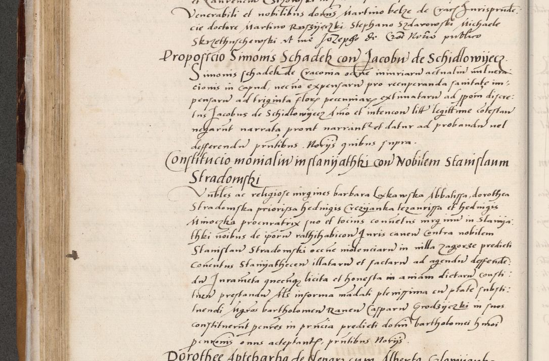 Zdjęcie nr 200 dla obiektu archiwalnego: Acta actorum coram reverendo patre domino Benedicto Isdbienski cancellario Gnesnesi, canonico et reverendissimi in Christo patris et domini domini Petri Dei gratia archiepiscopi Gnesnensis et episcopi Cracoviensis sedisque apostolice legati nati et primatis Regni Polonie, vicarioque in spiritualibus generali Cracoviensi ad annum Domini millesimum quingentisimum quadragesimum primum, cuius indictio est quatuordecima, pontificatus sanctissimi in Christo patris et domini nostri domini Pauli divina providencia pape tercii, anno ipsius septimo, feliciter continuantur. Dii cepta secundent