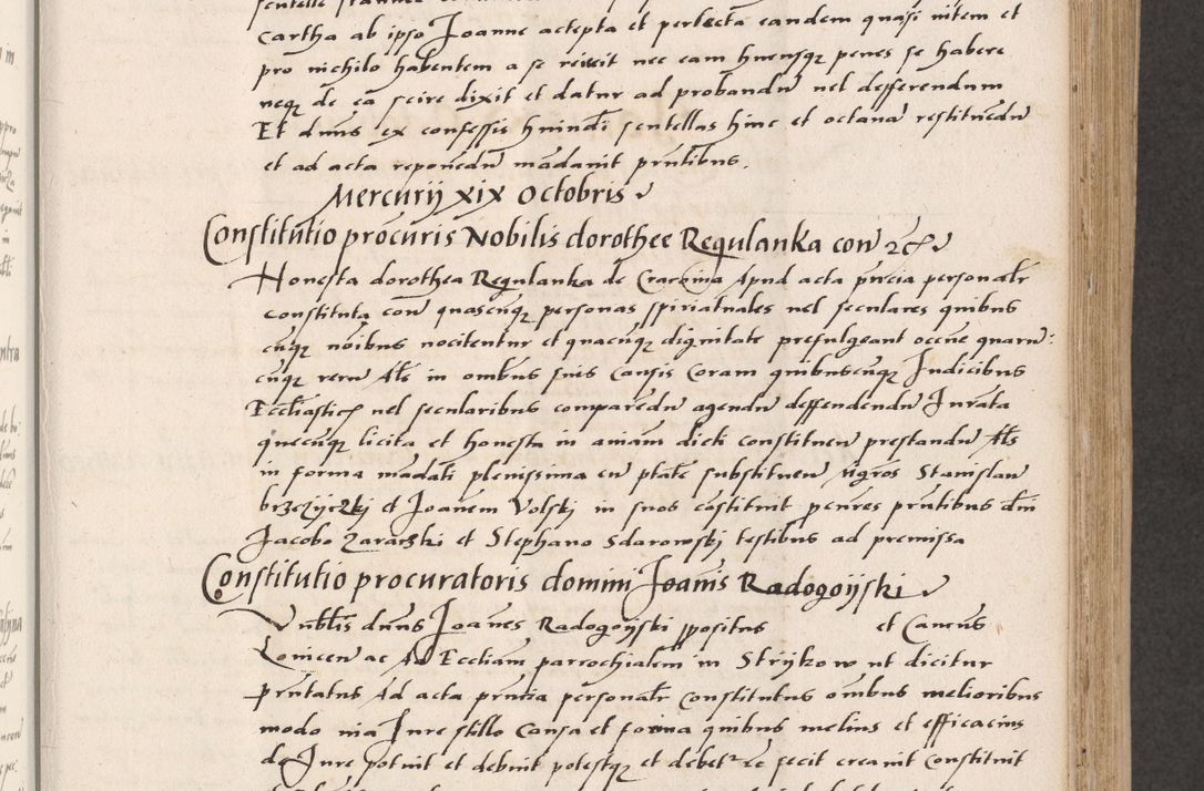 Zdjęcie nr 193 dla obiektu archiwalnego: Acta actorum coram reverendo patre domino Benedicto Isdbienski cancellario Gnesnesi, canonico et reverendissimi in Christo patris et domini domini Petri Dei gratia archiepiscopi Gnesnensis et episcopi Cracoviensis sedisque apostolice legati nati et primatis Regni Polonie, vicarioque in spiritualibus generali Cracoviensi ad annum Domini millesimum quingentisimum quadragesimum primum, cuius indictio est quatuordecima, pontificatus sanctissimi in Christo patris et domini nostri domini Pauli divina providencia pape tercii, anno ipsius septimo, feliciter continuantur. Dii cepta secundent