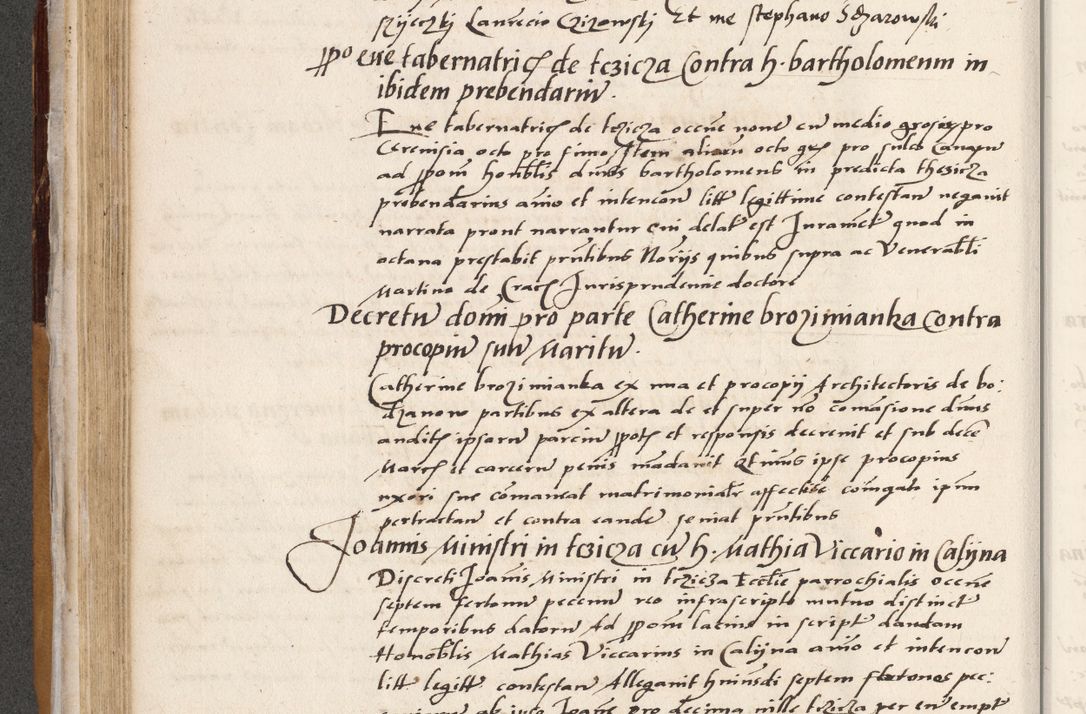 Zdjęcie nr 192 dla obiektu archiwalnego: Acta actorum coram reverendo patre domino Benedicto Isdbienski cancellario Gnesnesi, canonico et reverendissimi in Christo patris et domini domini Petri Dei gratia archiepiscopi Gnesnensis et episcopi Cracoviensis sedisque apostolice legati nati et primatis Regni Polonie, vicarioque in spiritualibus generali Cracoviensi ad annum Domini millesimum quingentisimum quadragesimum primum, cuius indictio est quatuordecima, pontificatus sanctissimi in Christo patris et domini nostri domini Pauli divina providencia pape tercii, anno ipsius septimo, feliciter continuantur. Dii cepta secundent