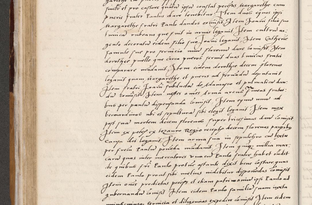 Zdjęcie nr 188 dla obiektu archiwalnego: Acta actorum coram reverendo patre domino Benedicto Isdbienski cancellario Gnesnesi, canonico et reverendissimi in Christo patris et domini domini Petri Dei gratia archiepiscopi Gnesnensis et episcopi Cracoviensis sedisque apostolice legati nati et primatis Regni Polonie, vicarioque in spiritualibus generali Cracoviensi ad annum Domini millesimum quingentisimum quadragesimum primum, cuius indictio est quatuordecima, pontificatus sanctissimi in Christo patris et domini nostri domini Pauli divina providencia pape tercii, anno ipsius septimo, feliciter continuantur. Dii cepta secundent