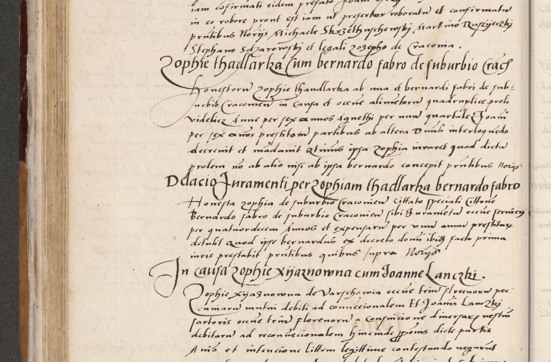 Zdjęcie nr 186 dla obiektu archiwalnego: Acta actorum coram reverendo patre domino Benedicto Isdbienski cancellario Gnesnesi, canonico et reverendissimi in Christo patris et domini domini Petri Dei gratia archiepiscopi Gnesnensis et episcopi Cracoviensis sedisque apostolice legati nati et primatis Regni Polonie, vicarioque in spiritualibus generali Cracoviensi ad annum Domini millesimum quingentisimum quadragesimum primum, cuius indictio est quatuordecima, pontificatus sanctissimi in Christo patris et domini nostri domini Pauli divina providencia pape tercii, anno ipsius septimo, feliciter continuantur. Dii cepta secundent