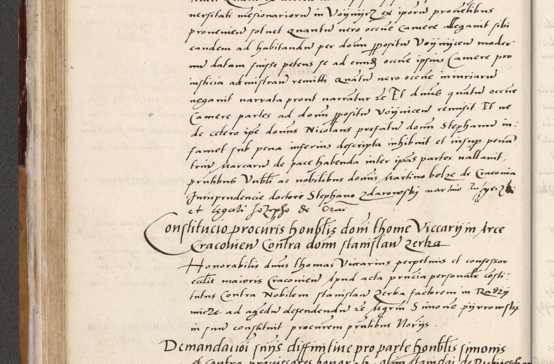 Zdjęcie nr 184 dla obiektu archiwalnego: Acta actorum coram reverendo patre domino Benedicto Isdbienski cancellario Gnesnesi, canonico et reverendissimi in Christo patris et domini domini Petri Dei gratia archiepiscopi Gnesnensis et episcopi Cracoviensis sedisque apostolice legati nati et primatis Regni Polonie, vicarioque in spiritualibus generali Cracoviensi ad annum Domini millesimum quingentisimum quadragesimum primum, cuius indictio est quatuordecima, pontificatus sanctissimi in Christo patris et domini nostri domini Pauli divina providencia pape tercii, anno ipsius septimo, feliciter continuantur. Dii cepta secundent