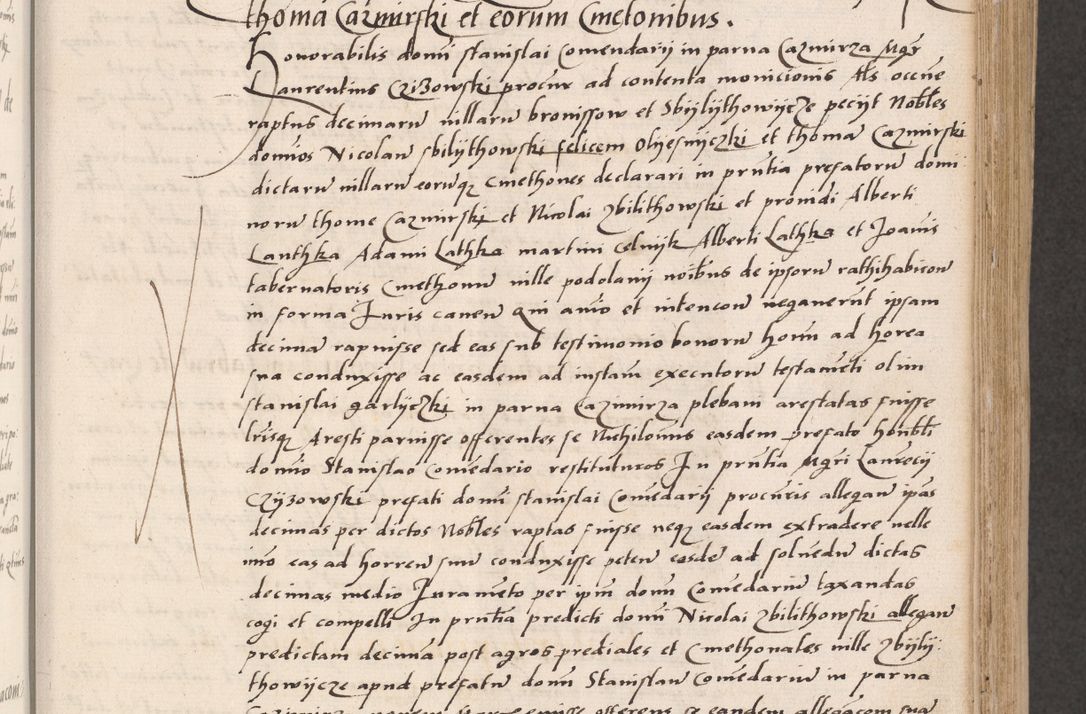 Zdjęcie nr 173 dla obiektu archiwalnego: Acta actorum coram reverendo patre domino Benedicto Isdbienski cancellario Gnesnesi, canonico et reverendissimi in Christo patris et domini domini Petri Dei gratia archiepiscopi Gnesnensis et episcopi Cracoviensis sedisque apostolice legati nati et primatis Regni Polonie, vicarioque in spiritualibus generali Cracoviensi ad annum Domini millesimum quingentisimum quadragesimum primum, cuius indictio est quatuordecima, pontificatus sanctissimi in Christo patris et domini nostri domini Pauli divina providencia pape tercii, anno ipsius septimo, feliciter continuantur. Dii cepta secundent