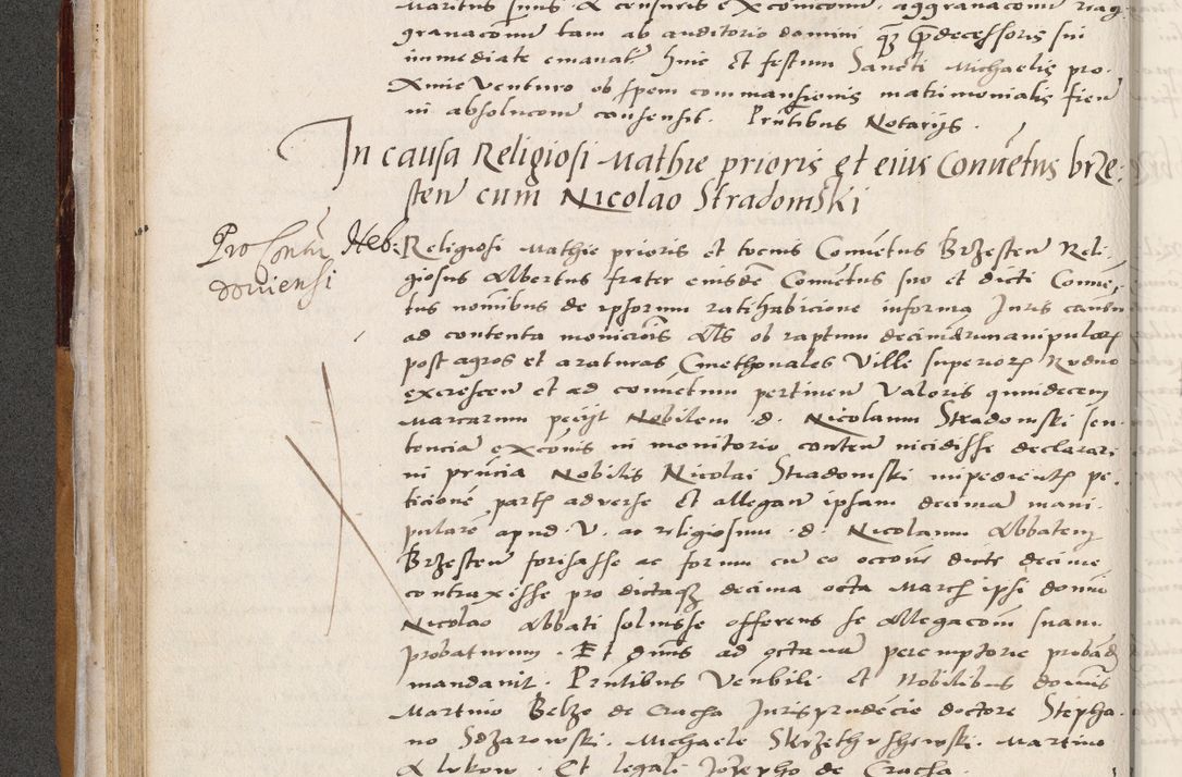 Zdjęcie nr 134 dla obiektu archiwalnego: Acta actorum coram reverendo patre domino Benedicto Isdbienski cancellario Gnesnesi, canonico et reverendissimi in Christo patris et domini domini Petri Dei gratia archiepiscopi Gnesnensis et episcopi Cracoviensis sedisque apostolice legati nati et primatis Regni Polonie, vicarioque in spiritualibus generali Cracoviensi ad annum Domini millesimum quingentisimum quadragesimum primum, cuius indictio est quatuordecima, pontificatus sanctissimi in Christo patris et domini nostri domini Pauli divina providencia pape tercii, anno ipsius septimo, feliciter continuantur. Dii cepta secundent
