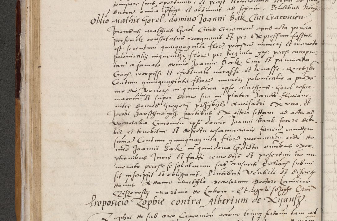 Zdjęcie nr 132 dla obiektu archiwalnego: Acta actorum coram reverendo patre domino Benedicto Isdbienski cancellario Gnesnesi, canonico et reverendissimi in Christo patris et domini domini Petri Dei gratia archiepiscopi Gnesnensis et episcopi Cracoviensis sedisque apostolice legati nati et primatis Regni Polonie, vicarioque in spiritualibus generali Cracoviensi ad annum Domini millesimum quingentisimum quadragesimum primum, cuius indictio est quatuordecima, pontificatus sanctissimi in Christo patris et domini nostri domini Pauli divina providencia pape tercii, anno ipsius septimo, feliciter continuantur. Dii cepta secundent