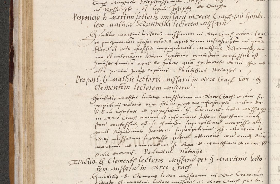 Zdjęcie nr 126 dla obiektu archiwalnego: Acta actorum coram reverendo patre domino Benedicto Isdbienski cancellario Gnesnesi, canonico et reverendissimi in Christo patris et domini domini Petri Dei gratia archiepiscopi Gnesnensis et episcopi Cracoviensis sedisque apostolice legati nati et primatis Regni Polonie, vicarioque in spiritualibus generali Cracoviensi ad annum Domini millesimum quingentisimum quadragesimum primum, cuius indictio est quatuordecima, pontificatus sanctissimi in Christo patris et domini nostri domini Pauli divina providencia pape tercii, anno ipsius septimo, feliciter continuantur. Dii cepta secundent
