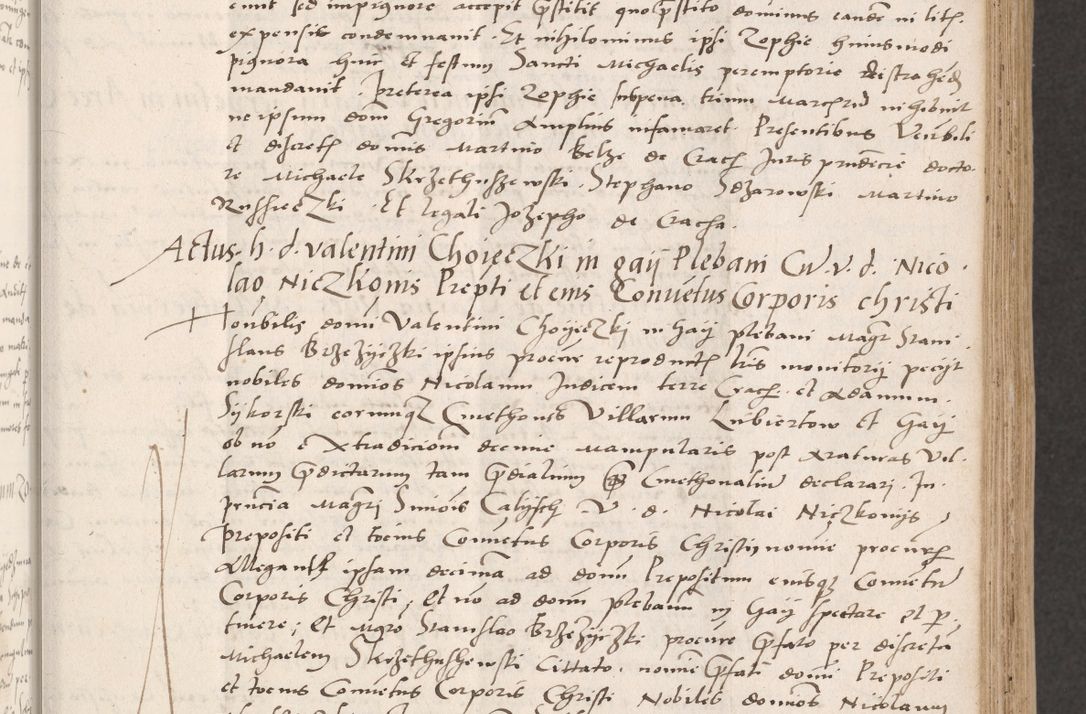 Zdjęcie nr 123 dla obiektu archiwalnego: Acta actorum coram reverendo patre domino Benedicto Isdbienski cancellario Gnesnesi, canonico et reverendissimi in Christo patris et domini domini Petri Dei gratia archiepiscopi Gnesnensis et episcopi Cracoviensis sedisque apostolice legati nati et primatis Regni Polonie, vicarioque in spiritualibus generali Cracoviensi ad annum Domini millesimum quingentisimum quadragesimum primum, cuius indictio est quatuordecima, pontificatus sanctissimi in Christo patris et domini nostri domini Pauli divina providencia pape tercii, anno ipsius septimo, feliciter continuantur. Dii cepta secundent