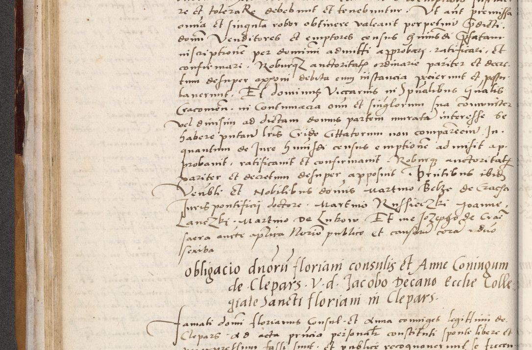 Zdjęcie nr 100 dla obiektu archiwalnego: Acta actorum coram reverendo patre domino Benedicto Isdbienski cancellario Gnesnesi, canonico et reverendissimi in Christo patris et domini domini Petri Dei gratia archiepiscopi Gnesnensis et episcopi Cracoviensis sedisque apostolice legati nati et primatis Regni Polonie, vicarioque in spiritualibus generali Cracoviensi ad annum Domini millesimum quingentisimum quadragesimum primum, cuius indictio est quatuordecima, pontificatus sanctissimi in Christo patris et domini nostri domini Pauli divina providencia pape tercii, anno ipsius septimo, feliciter continuantur. Dii cepta secundent