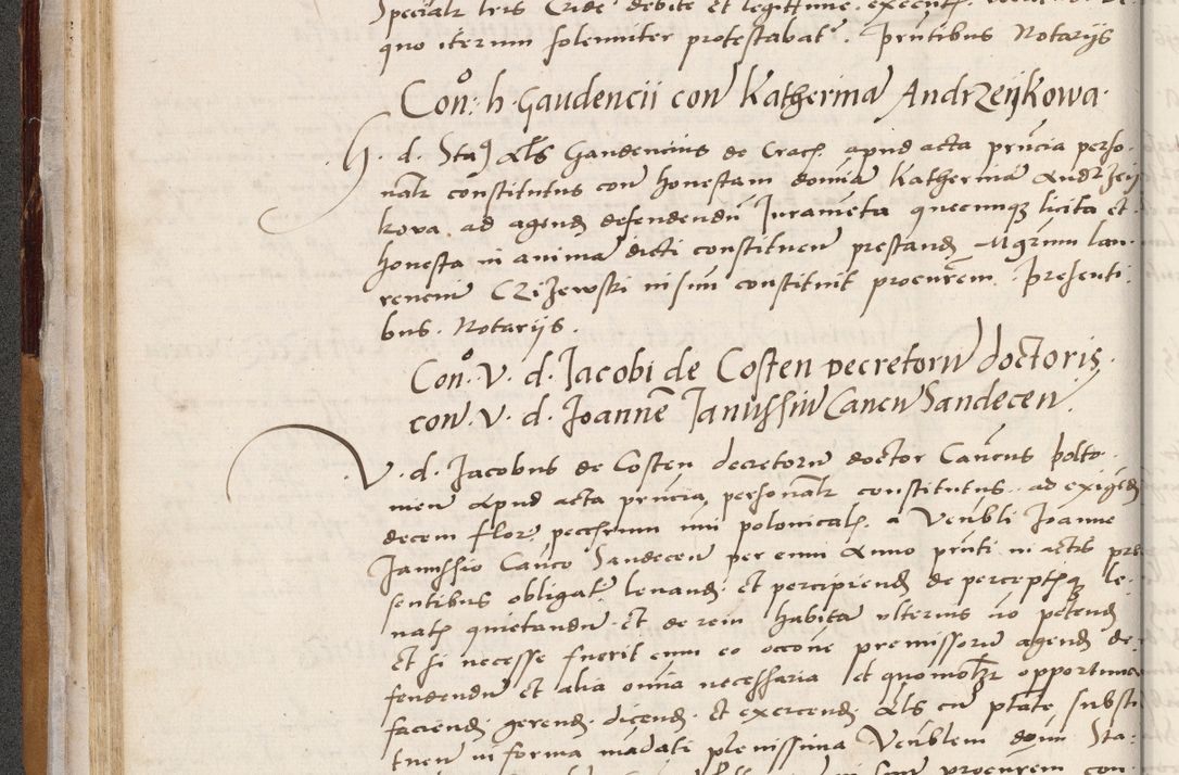 Zdjęcie nr 90 dla obiektu archiwalnego: Acta actorum coram reverendo patre domino Benedicto Isdbienski cancellario Gnesnesi, canonico et reverendissimi in Christo patris et domini domini Petri Dei gratia archiepiscopi Gnesnensis et episcopi Cracoviensis sedisque apostolice legati nati et primatis Regni Polonie, vicarioque in spiritualibus generali Cracoviensi ad annum Domini millesimum quingentisimum quadragesimum primum, cuius indictio est quatuordecima, pontificatus sanctissimi in Christo patris et domini nostri domini Pauli divina providencia pape tercii, anno ipsius septimo, feliciter continuantur. Dii cepta secundent