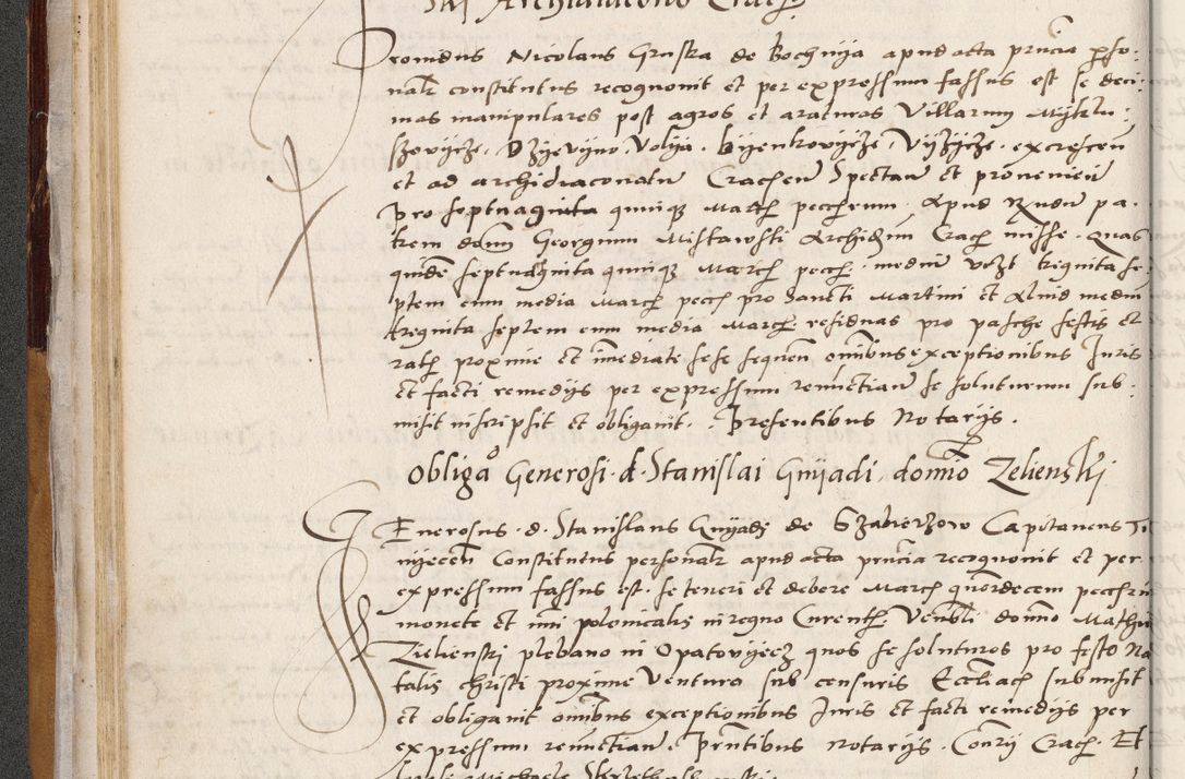 Zdjęcie nr 82 dla obiektu archiwalnego: Acta actorum coram reverendo patre domino Benedicto Isdbienski cancellario Gnesnesi, canonico et reverendissimi in Christo patris et domini domini Petri Dei gratia archiepiscopi Gnesnensis et episcopi Cracoviensis sedisque apostolice legati nati et primatis Regni Polonie, vicarioque in spiritualibus generali Cracoviensi ad annum Domini millesimum quingentisimum quadragesimum primum, cuius indictio est quatuordecima, pontificatus sanctissimi in Christo patris et domini nostri domini Pauli divina providencia pape tercii, anno ipsius septimo, feliciter continuantur. Dii cepta secundent