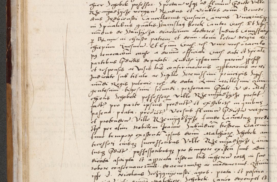 Zdjęcie nr 78 dla obiektu archiwalnego: Acta actorum coram reverendo patre domino Benedicto Isdbienski cancellario Gnesnesi, canonico et reverendissimi in Christo patris et domini domini Petri Dei gratia archiepiscopi Gnesnensis et episcopi Cracoviensis sedisque apostolice legati nati et primatis Regni Polonie, vicarioque in spiritualibus generali Cracoviensi ad annum Domini millesimum quingentisimum quadragesimum primum, cuius indictio est quatuordecima, pontificatus sanctissimi in Christo patris et domini nostri domini Pauli divina providencia pape tercii, anno ipsius septimo, feliciter continuantur. Dii cepta secundent