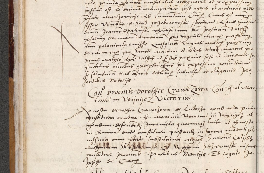 Zdjęcie nr 70 dla obiektu archiwalnego: Acta actorum coram reverendo patre domino Benedicto Isdbienski cancellario Gnesnesi, canonico et reverendissimi in Christo patris et domini domini Petri Dei gratia archiepiscopi Gnesnensis et episcopi Cracoviensis sedisque apostolice legati nati et primatis Regni Polonie, vicarioque in spiritualibus generali Cracoviensi ad annum Domini millesimum quingentisimum quadragesimum primum, cuius indictio est quatuordecima, pontificatus sanctissimi in Christo patris et domini nostri domini Pauli divina providencia pape tercii, anno ipsius septimo, feliciter continuantur. Dii cepta secundent