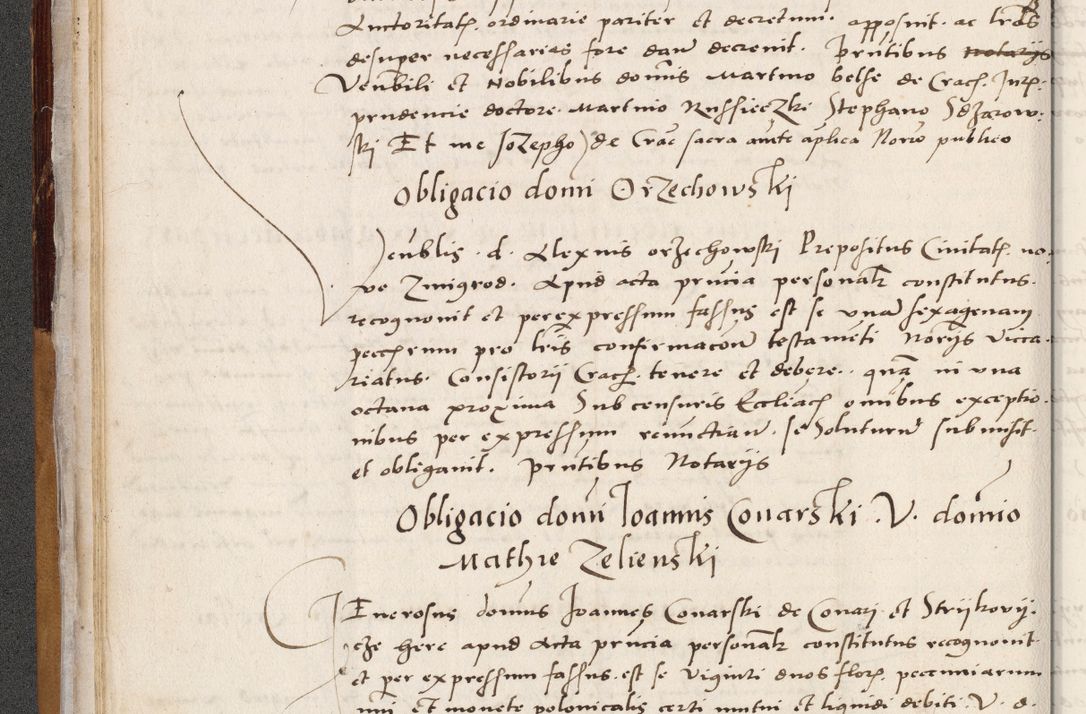 Zdjęcie nr 66 dla obiektu archiwalnego: Acta actorum coram reverendo patre domino Benedicto Isdbienski cancellario Gnesnesi, canonico et reverendissimi in Christo patris et domini domini Petri Dei gratia archiepiscopi Gnesnensis et episcopi Cracoviensis sedisque apostolice legati nati et primatis Regni Polonie, vicarioque in spiritualibus generali Cracoviensi ad annum Domini millesimum quingentisimum quadragesimum primum, cuius indictio est quatuordecima, pontificatus sanctissimi in Christo patris et domini nostri domini Pauli divina providencia pape tercii, anno ipsius septimo, feliciter continuantur. Dii cepta secundent