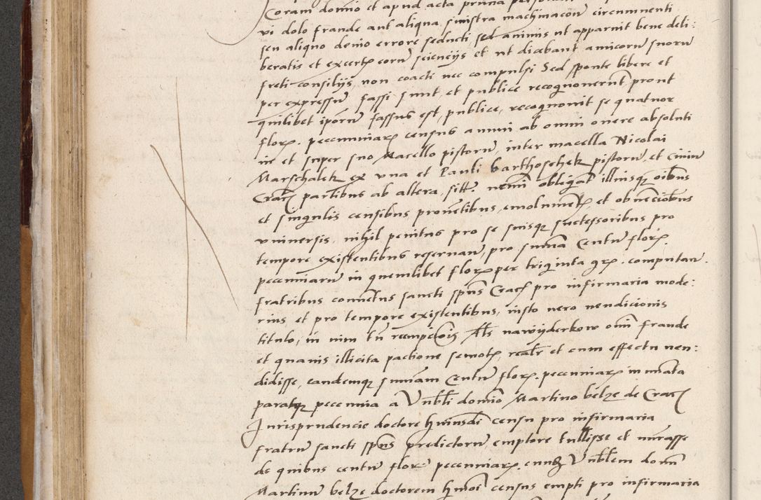 Zdjęcie nr 206 dla obiektu archiwalnego: Acta actorum coram reverendo patre domino Benedicto Isdbienski cancellario Gnesnesi, canonico et reverendissimi in Christo patris et domini domini Petri Dei gratia archiepiscopi Gnesnensis et episcopi Cracoviensis sedisque apostolice legati nati et primatis Regni Polonie, vicarioque in spiritualibus generali Cracoviensi ad annum Domini millesimum quingentisimum quadragesimum primum, cuius indictio est quatuordecima, pontificatus sanctissimi in Christo patris et domini nostri domini Pauli divina providencia pape tercii, anno ipsius septimo, feliciter continuantur. Dii cepta secundent