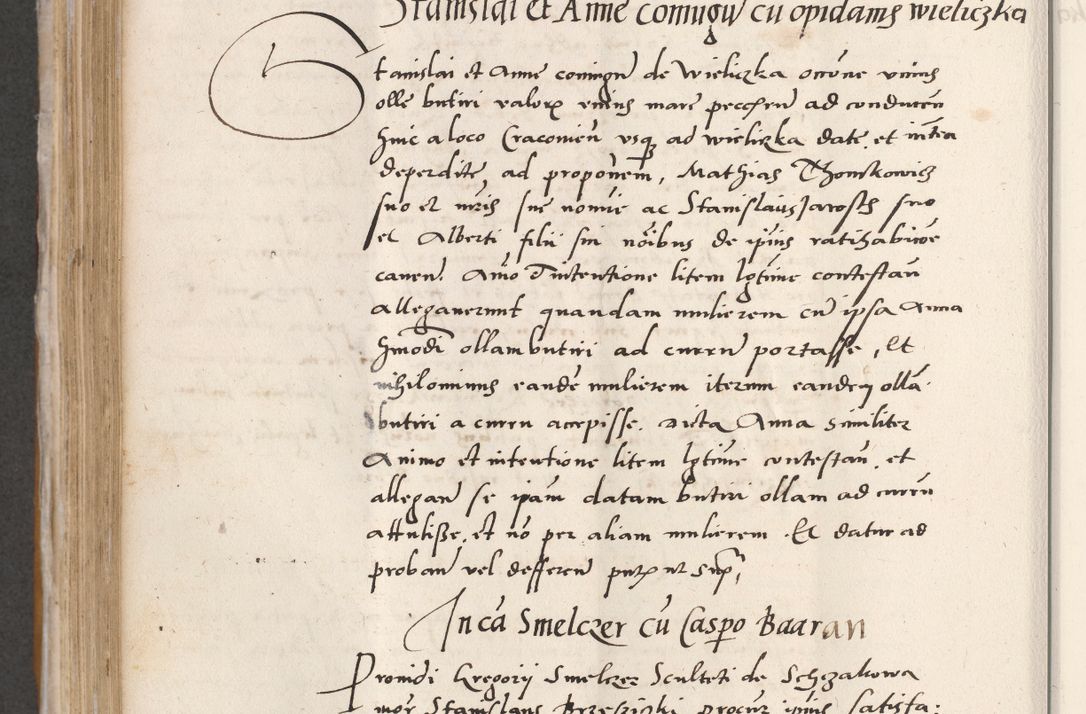 Zdjęcie nr 400 dla obiektu archiwalnego: Acta actorum coram reverendo patre domino Benedicto Isdbienski cancellario Gnesnesi, canonico et reverendissimi in Christo patris et domini domini Petri Dei gratia archiepiscopi Gnesnensis et episcopi Cracoviensis sedisque apostolice legati nati et primatis Regni Polonie, vicarioque in spiritualibus generali Cracoviensi ad annum Domini millesimum quingentisimum quadragesimum primum, cuius indictio est quatuordecima, pontificatus sanctissimi in Christo patris et domini nostri domini Pauli divina providencia pape tercii, anno ipsius septimo, feliciter continuantur. Dii cepta secundent