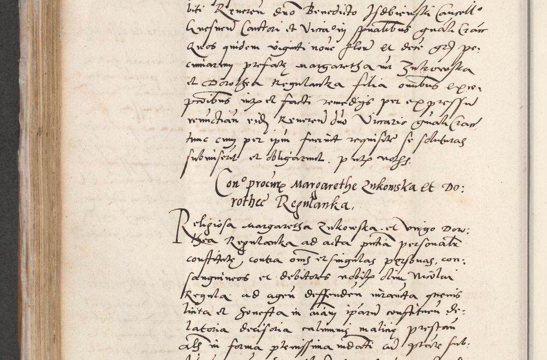 Zdjęcie nr 398 dla obiektu archiwalnego: Acta actorum coram reverendo patre domino Benedicto Isdbienski cancellario Gnesnesi, canonico et reverendissimi in Christo patris et domini domini Petri Dei gratia archiepiscopi Gnesnensis et episcopi Cracoviensis sedisque apostolice legati nati et primatis Regni Polonie, vicarioque in spiritualibus generali Cracoviensi ad annum Domini millesimum quingentisimum quadragesimum primum, cuius indictio est quatuordecima, pontificatus sanctissimi in Christo patris et domini nostri domini Pauli divina providencia pape tercii, anno ipsius septimo, feliciter continuantur. Dii cepta secundent