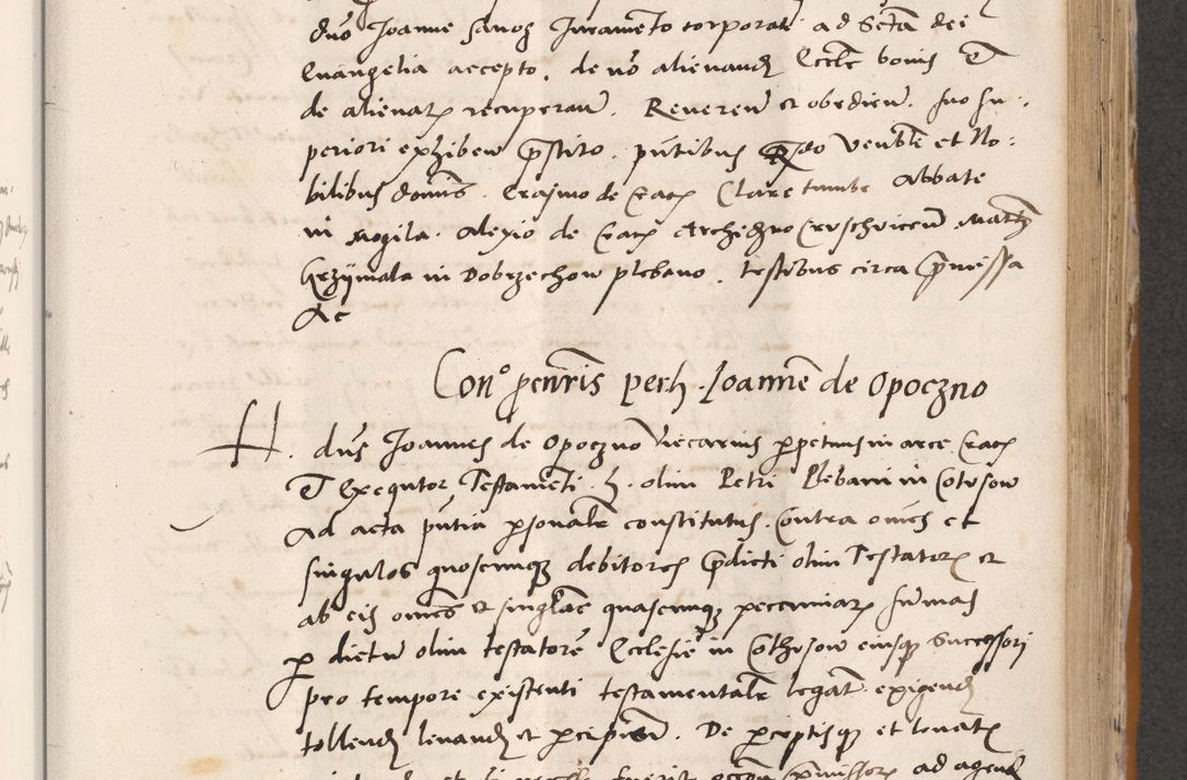 Zdjęcie nr 391 dla obiektu archiwalnego: Acta actorum coram reverendo patre domino Benedicto Isdbienski cancellario Gnesnesi, canonico et reverendissimi in Christo patris et domini domini Petri Dei gratia archiepiscopi Gnesnensis et episcopi Cracoviensis sedisque apostolice legati nati et primatis Regni Polonie, vicarioque in spiritualibus generali Cracoviensi ad annum Domini millesimum quingentisimum quadragesimum primum, cuius indictio est quatuordecima, pontificatus sanctissimi in Christo patris et domini nostri domini Pauli divina providencia pape tercii, anno ipsius septimo, feliciter continuantur. Dii cepta secundent