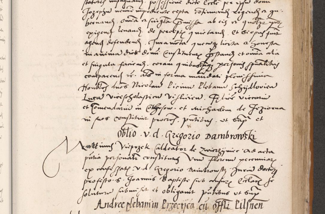 Zdjęcie nr 389 dla obiektu archiwalnego: Acta actorum coram reverendo patre domino Benedicto Isdbienski cancellario Gnesnesi, canonico et reverendissimi in Christo patris et domini domini Petri Dei gratia archiepiscopi Gnesnensis et episcopi Cracoviensis sedisque apostolice legati nati et primatis Regni Polonie, vicarioque in spiritualibus generali Cracoviensi ad annum Domini millesimum quingentisimum quadragesimum primum, cuius indictio est quatuordecima, pontificatus sanctissimi in Christo patris et domini nostri domini Pauli divina providencia pape tercii, anno ipsius septimo, feliciter continuantur. Dii cepta secundent