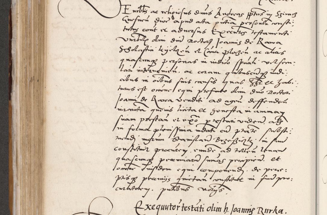 Zdjęcie nr 372 dla obiektu archiwalnego: Acta actorum coram reverendo patre domino Benedicto Isdbienski cancellario Gnesnesi, canonico et reverendissimi in Christo patris et domini domini Petri Dei gratia archiepiscopi Gnesnensis et episcopi Cracoviensis sedisque apostolice legati nati et primatis Regni Polonie, vicarioque in spiritualibus generali Cracoviensi ad annum Domini millesimum quingentisimum quadragesimum primum, cuius indictio est quatuordecima, pontificatus sanctissimi in Christo patris et domini nostri domini Pauli divina providencia pape tercii, anno ipsius septimo, feliciter continuantur. Dii cepta secundent