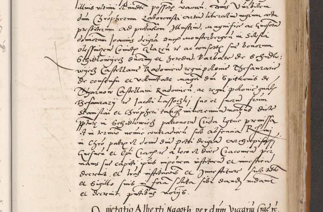 Zdjęcie nr 371 dla obiektu archiwalnego: Acta actorum coram reverendo patre domino Benedicto Isdbienski cancellario Gnesnesi, canonico et reverendissimi in Christo patris et domini domini Petri Dei gratia archiepiscopi Gnesnensis et episcopi Cracoviensis sedisque apostolice legati nati et primatis Regni Polonie, vicarioque in spiritualibus generali Cracoviensi ad annum Domini millesimum quingentisimum quadragesimum primum, cuius indictio est quatuordecima, pontificatus sanctissimi in Christo patris et domini nostri domini Pauli divina providencia pape tercii, anno ipsius septimo, feliciter continuantur. Dii cepta secundent