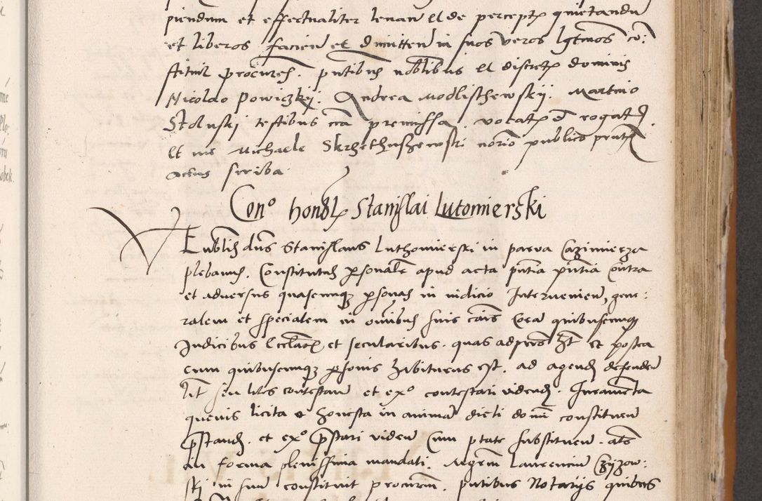 Zdjęcie nr 365 dla obiektu archiwalnego: Acta actorum coram reverendo patre domino Benedicto Isdbienski cancellario Gnesnesi, canonico et reverendissimi in Christo patris et domini domini Petri Dei gratia archiepiscopi Gnesnensis et episcopi Cracoviensis sedisque apostolice legati nati et primatis Regni Polonie, vicarioque in spiritualibus generali Cracoviensi ad annum Domini millesimum quingentisimum quadragesimum primum, cuius indictio est quatuordecima, pontificatus sanctissimi in Christo patris et domini nostri domini Pauli divina providencia pape tercii, anno ipsius septimo, feliciter continuantur. Dii cepta secundent