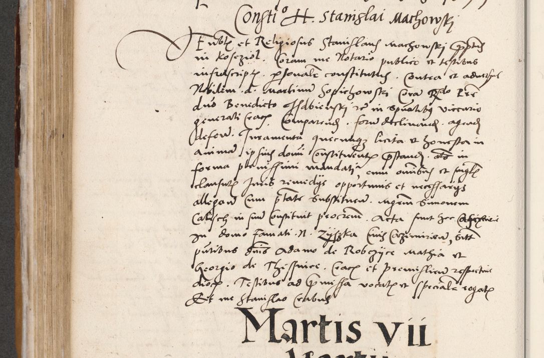 Zdjęcie nr 366 dla obiektu archiwalnego: Acta actorum coram reverendo patre domino Benedicto Isdbienski cancellario Gnesnesi, canonico et reverendissimi in Christo patris et domini domini Petri Dei gratia archiepiscopi Gnesnensis et episcopi Cracoviensis sedisque apostolice legati nati et primatis Regni Polonie, vicarioque in spiritualibus generali Cracoviensi ad annum Domini millesimum quingentisimum quadragesimum primum, cuius indictio est quatuordecima, pontificatus sanctissimi in Christo patris et domini nostri domini Pauli divina providencia pape tercii, anno ipsius septimo, feliciter continuantur. Dii cepta secundent