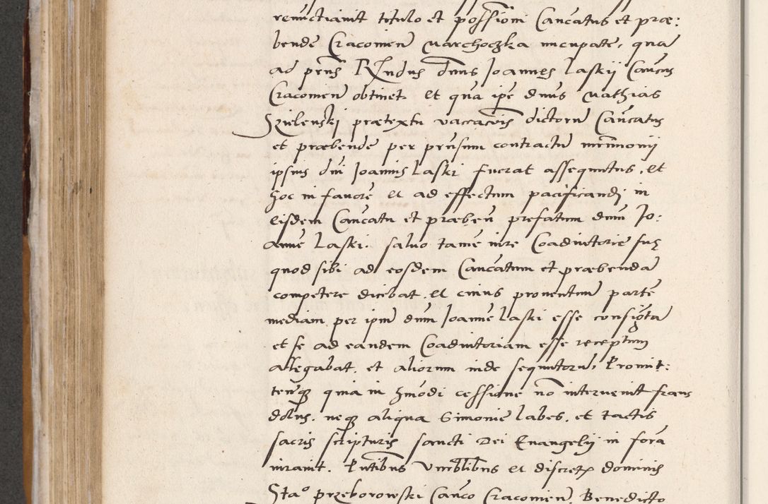 Zdjęcie nr 362 dla obiektu archiwalnego: Acta actorum coram reverendo patre domino Benedicto Isdbienski cancellario Gnesnesi, canonico et reverendissimi in Christo patris et domini domini Petri Dei gratia archiepiscopi Gnesnensis et episcopi Cracoviensis sedisque apostolice legati nati et primatis Regni Polonie, vicarioque in spiritualibus generali Cracoviensi ad annum Domini millesimum quingentisimum quadragesimum primum, cuius indictio est quatuordecima, pontificatus sanctissimi in Christo patris et domini nostri domini Pauli divina providencia pape tercii, anno ipsius septimo, feliciter continuantur. Dii cepta secundent