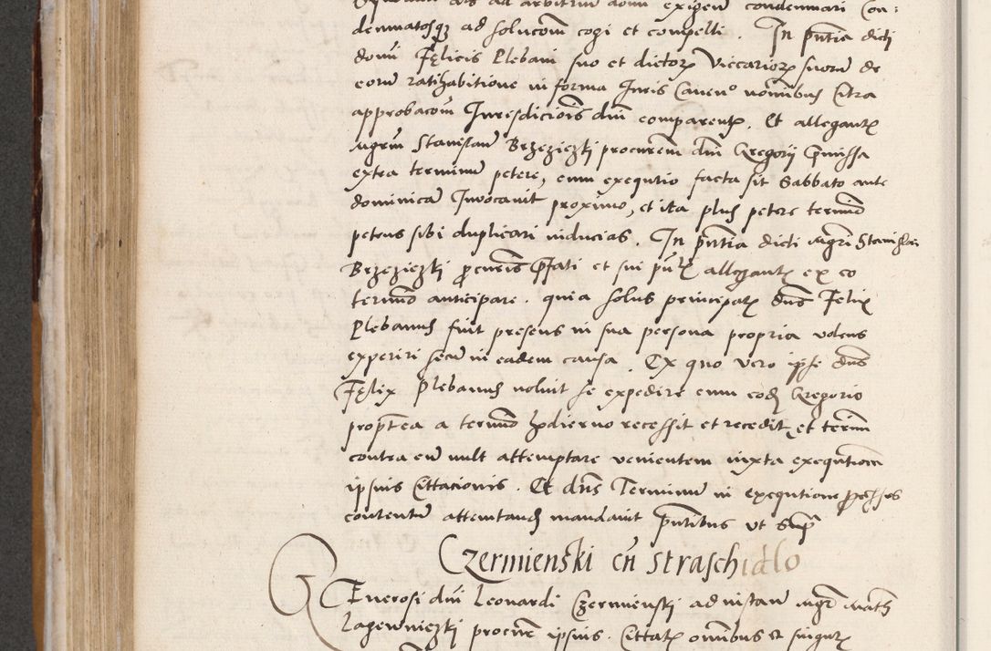 Zdjęcie nr 358 dla obiektu archiwalnego: Acta actorum coram reverendo patre domino Benedicto Isdbienski cancellario Gnesnesi, canonico et reverendissimi in Christo patris et domini domini Petri Dei gratia archiepiscopi Gnesnensis et episcopi Cracoviensis sedisque apostolice legati nati et primatis Regni Polonie, vicarioque in spiritualibus generali Cracoviensi ad annum Domini millesimum quingentisimum quadragesimum primum, cuius indictio est quatuordecima, pontificatus sanctissimi in Christo patris et domini nostri domini Pauli divina providencia pape tercii, anno ipsius septimo, feliciter continuantur. Dii cepta secundent