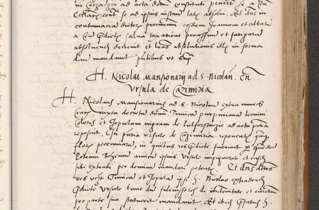 Zdjęcie nr 359 dla obiektu archiwalnego: Acta actorum coram reverendo patre domino Benedicto Isdbienski cancellario Gnesnesi, canonico et reverendissimi in Christo patris et domini domini Petri Dei gratia archiepiscopi Gnesnensis et episcopi Cracoviensis sedisque apostolice legati nati et primatis Regni Polonie, vicarioque in spiritualibus generali Cracoviensi ad annum Domini millesimum quingentisimum quadragesimum primum, cuius indictio est quatuordecima, pontificatus sanctissimi in Christo patris et domini nostri domini Pauli divina providencia pape tercii, anno ipsius septimo, feliciter continuantur. Dii cepta secundent