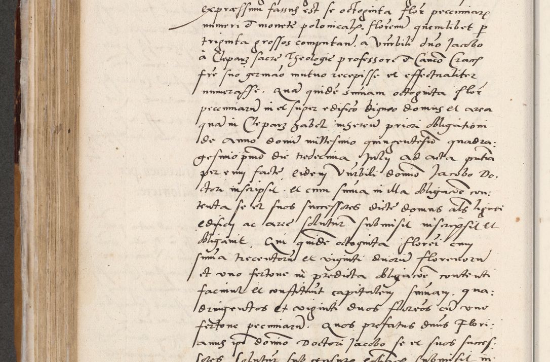 Zdjęcie nr 348 dla obiektu archiwalnego: Acta actorum coram reverendo patre domino Benedicto Isdbienski cancellario Gnesnesi, canonico et reverendissimi in Christo patris et domini domini Petri Dei gratia archiepiscopi Gnesnensis et episcopi Cracoviensis sedisque apostolice legati nati et primatis Regni Polonie, vicarioque in spiritualibus generali Cracoviensi ad annum Domini millesimum quingentisimum quadragesimum primum, cuius indictio est quatuordecima, pontificatus sanctissimi in Christo patris et domini nostri domini Pauli divina providencia pape tercii, anno ipsius septimo, feliciter continuantur. Dii cepta secundent