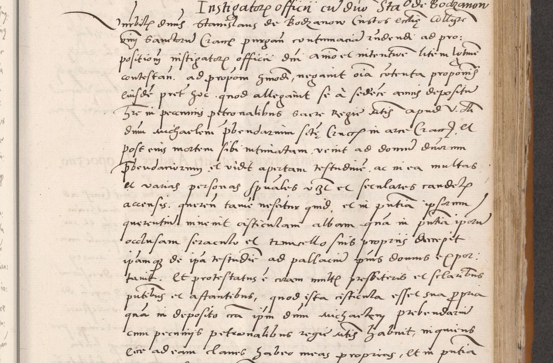 Zdjęcie nr 345 dla obiektu archiwalnego: Acta actorum coram reverendo patre domino Benedicto Isdbienski cancellario Gnesnesi, canonico et reverendissimi in Christo patris et domini domini Petri Dei gratia archiepiscopi Gnesnensis et episcopi Cracoviensis sedisque apostolice legati nati et primatis Regni Polonie, vicarioque in spiritualibus generali Cracoviensi ad annum Domini millesimum quingentisimum quadragesimum primum, cuius indictio est quatuordecima, pontificatus sanctissimi in Christo patris et domini nostri domini Pauli divina providencia pape tercii, anno ipsius septimo, feliciter continuantur. Dii cepta secundent
