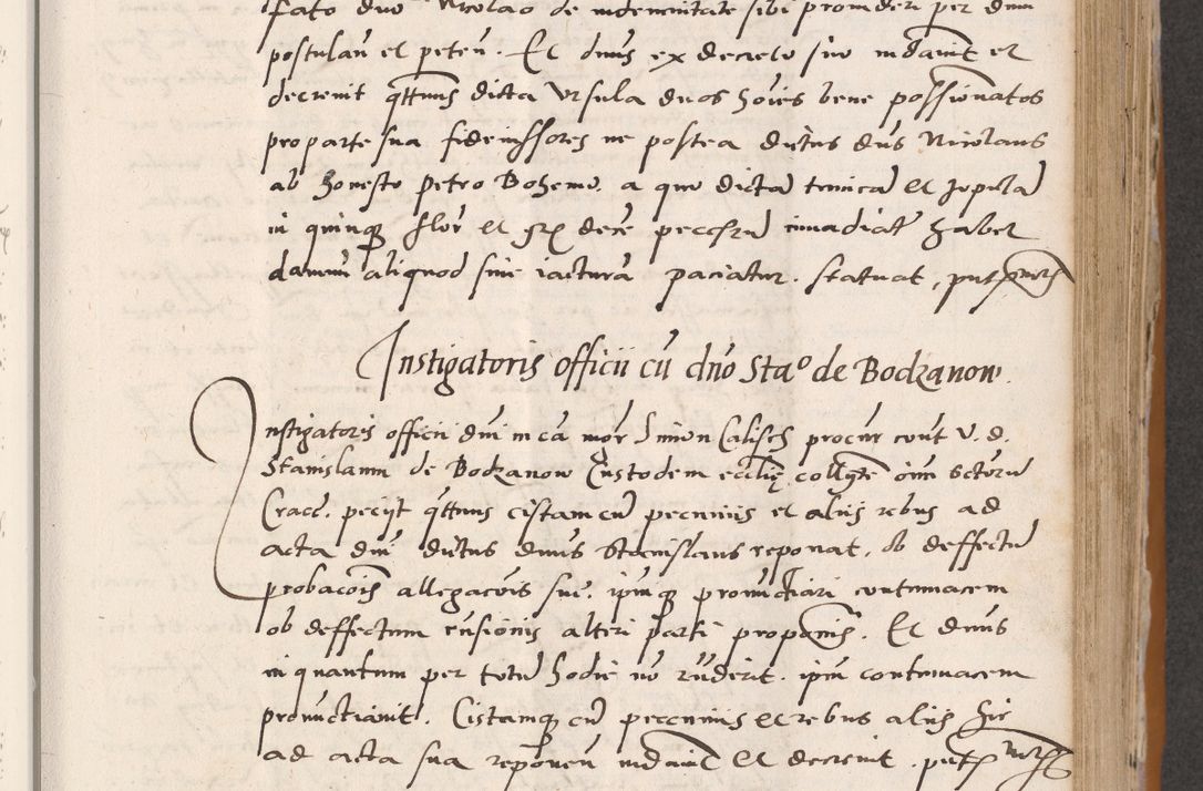 Zdjęcie nr 343 dla obiektu archiwalnego: Acta actorum coram reverendo patre domino Benedicto Isdbienski cancellario Gnesnesi, canonico et reverendissimi in Christo patris et domini domini Petri Dei gratia archiepiscopi Gnesnensis et episcopi Cracoviensis sedisque apostolice legati nati et primatis Regni Polonie, vicarioque in spiritualibus generali Cracoviensi ad annum Domini millesimum quingentisimum quadragesimum primum, cuius indictio est quatuordecima, pontificatus sanctissimi in Christo patris et domini nostri domini Pauli divina providencia pape tercii, anno ipsius septimo, feliciter continuantur. Dii cepta secundent