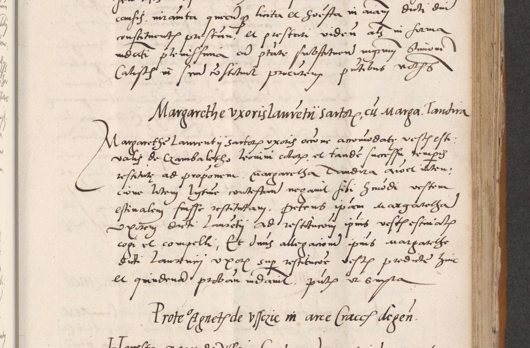 Zdjęcie nr 341 dla obiektu archiwalnego: Acta actorum coram reverendo patre domino Benedicto Isdbienski cancellario Gnesnesi, canonico et reverendissimi in Christo patris et domini domini Petri Dei gratia archiepiscopi Gnesnensis et episcopi Cracoviensis sedisque apostolice legati nati et primatis Regni Polonie, vicarioque in spiritualibus generali Cracoviensi ad annum Domini millesimum quingentisimum quadragesimum primum, cuius indictio est quatuordecima, pontificatus sanctissimi in Christo patris et domini nostri domini Pauli divina providencia pape tercii, anno ipsius septimo, feliciter continuantur. Dii cepta secundent