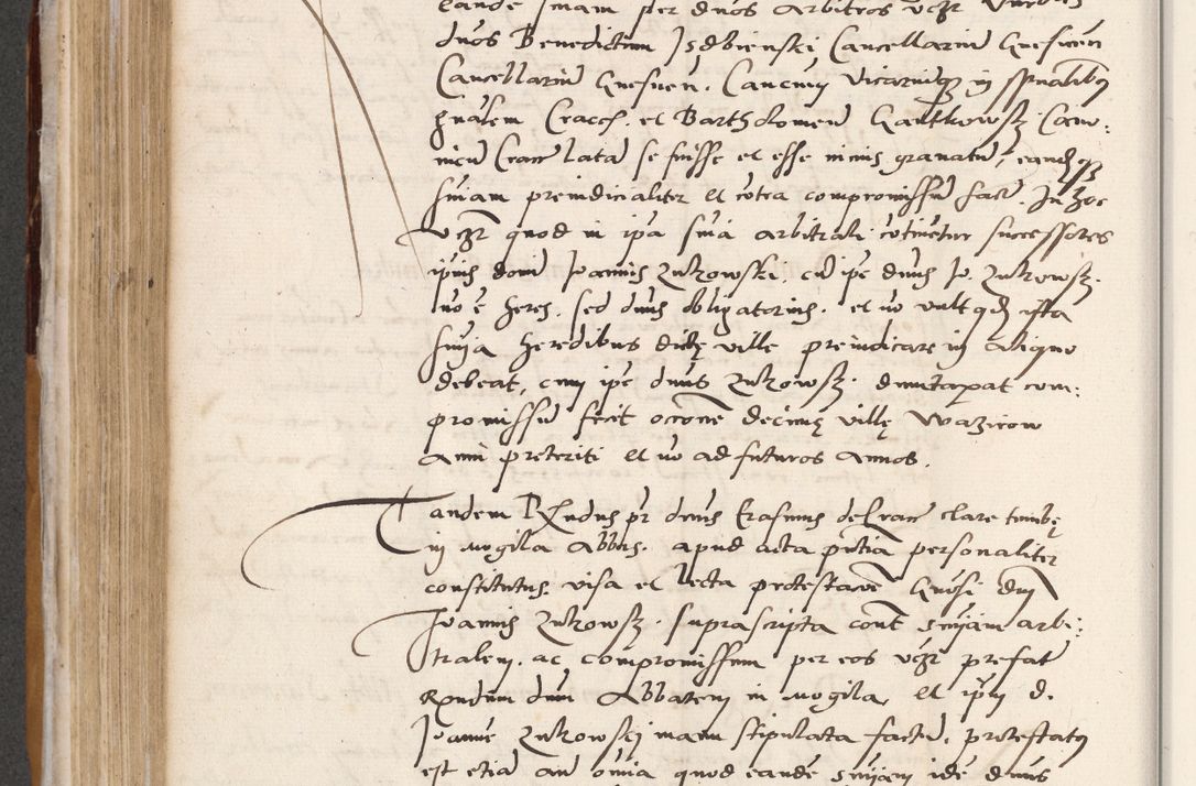 Zdjęcie nr 340 dla obiektu archiwalnego: Acta actorum coram reverendo patre domino Benedicto Isdbienski cancellario Gnesnesi, canonico et reverendissimi in Christo patris et domini domini Petri Dei gratia archiepiscopi Gnesnensis et episcopi Cracoviensis sedisque apostolice legati nati et primatis Regni Polonie, vicarioque in spiritualibus generali Cracoviensi ad annum Domini millesimum quingentisimum quadragesimum primum, cuius indictio est quatuordecima, pontificatus sanctissimi in Christo patris et domini nostri domini Pauli divina providencia pape tercii, anno ipsius septimo, feliciter continuantur. Dii cepta secundent