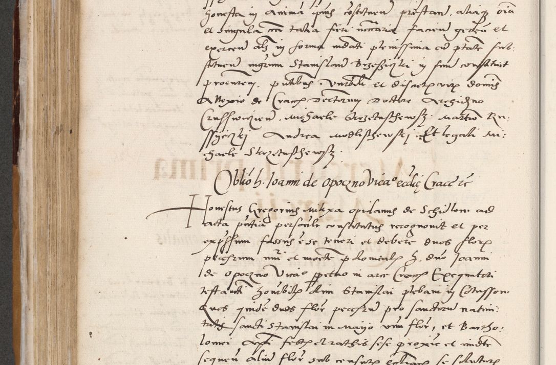 Zdjęcie nr 336 dla obiektu archiwalnego: Acta actorum coram reverendo patre domino Benedicto Isdbienski cancellario Gnesnesi, canonico et reverendissimi in Christo patris et domini domini Petri Dei gratia archiepiscopi Gnesnensis et episcopi Cracoviensis sedisque apostolice legati nati et primatis Regni Polonie, vicarioque in spiritualibus generali Cracoviensi ad annum Domini millesimum quingentisimum quadragesimum primum, cuius indictio est quatuordecima, pontificatus sanctissimi in Christo patris et domini nostri domini Pauli divina providencia pape tercii, anno ipsius septimo, feliciter continuantur. Dii cepta secundent
