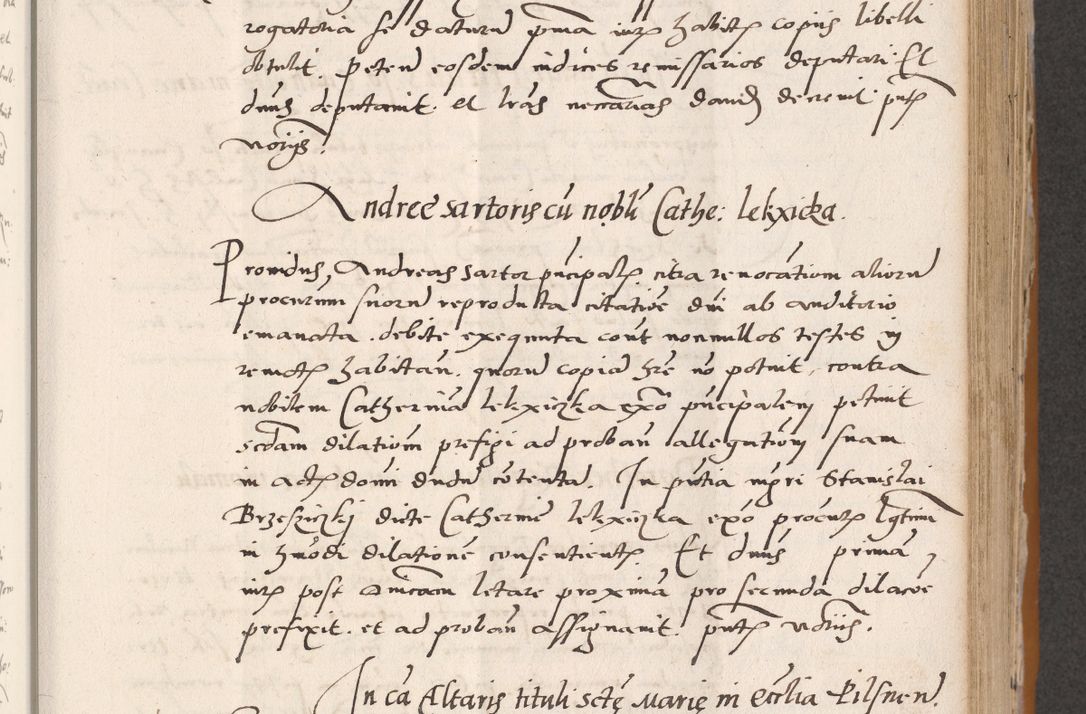 Zdjęcie nr 337 dla obiektu archiwalnego: Acta actorum coram reverendo patre domino Benedicto Isdbienski cancellario Gnesnesi, canonico et reverendissimi in Christo patris et domini domini Petri Dei gratia archiepiscopi Gnesnensis et episcopi Cracoviensis sedisque apostolice legati nati et primatis Regni Polonie, vicarioque in spiritualibus generali Cracoviensi ad annum Domini millesimum quingentisimum quadragesimum primum, cuius indictio est quatuordecima, pontificatus sanctissimi in Christo patris et domini nostri domini Pauli divina providencia pape tercii, anno ipsius septimo, feliciter continuantur. Dii cepta secundent