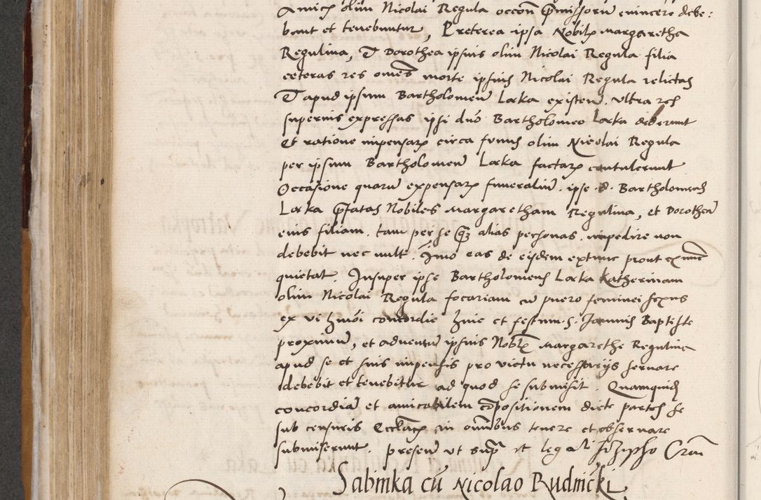 Zdjęcie nr 324 dla obiektu archiwalnego: Acta actorum coram reverendo patre domino Benedicto Isdbienski cancellario Gnesnesi, canonico et reverendissimi in Christo patris et domini domini Petri Dei gratia archiepiscopi Gnesnensis et episcopi Cracoviensis sedisque apostolice legati nati et primatis Regni Polonie, vicarioque in spiritualibus generali Cracoviensi ad annum Domini millesimum quingentisimum quadragesimum primum, cuius indictio est quatuordecima, pontificatus sanctissimi in Christo patris et domini nostri domini Pauli divina providencia pape tercii, anno ipsius septimo, feliciter continuantur. Dii cepta secundent