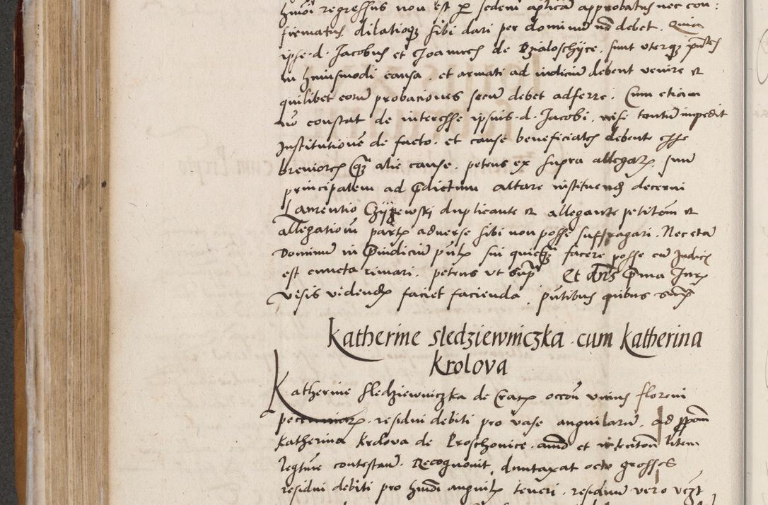 Zdjęcie nr 312 dla obiektu archiwalnego: Acta actorum coram reverendo patre domino Benedicto Isdbienski cancellario Gnesnesi, canonico et reverendissimi in Christo patris et domini domini Petri Dei gratia archiepiscopi Gnesnensis et episcopi Cracoviensis sedisque apostolice legati nati et primatis Regni Polonie, vicarioque in spiritualibus generali Cracoviensi ad annum Domini millesimum quingentisimum quadragesimum primum, cuius indictio est quatuordecima, pontificatus sanctissimi in Christo patris et domini nostri domini Pauli divina providencia pape tercii, anno ipsius septimo, feliciter continuantur. Dii cepta secundent