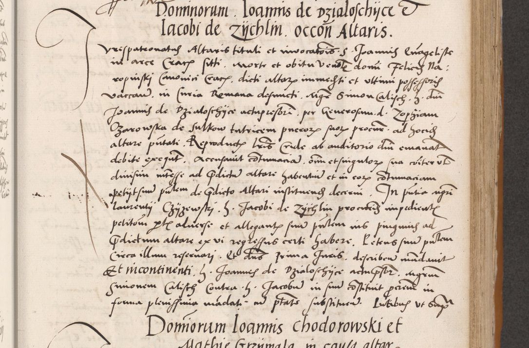 Zdjęcie nr 309 dla obiektu archiwalnego: Acta actorum coram reverendo patre domino Benedicto Isdbienski cancellario Gnesnesi, canonico et reverendissimi in Christo patris et domini domini Petri Dei gratia archiepiscopi Gnesnensis et episcopi Cracoviensis sedisque apostolice legati nati et primatis Regni Polonie, vicarioque in spiritualibus generali Cracoviensi ad annum Domini millesimum quingentisimum quadragesimum primum, cuius indictio est quatuordecima, pontificatus sanctissimi in Christo patris et domini nostri domini Pauli divina providencia pape tercii, anno ipsius septimo, feliciter continuantur. Dii cepta secundent
