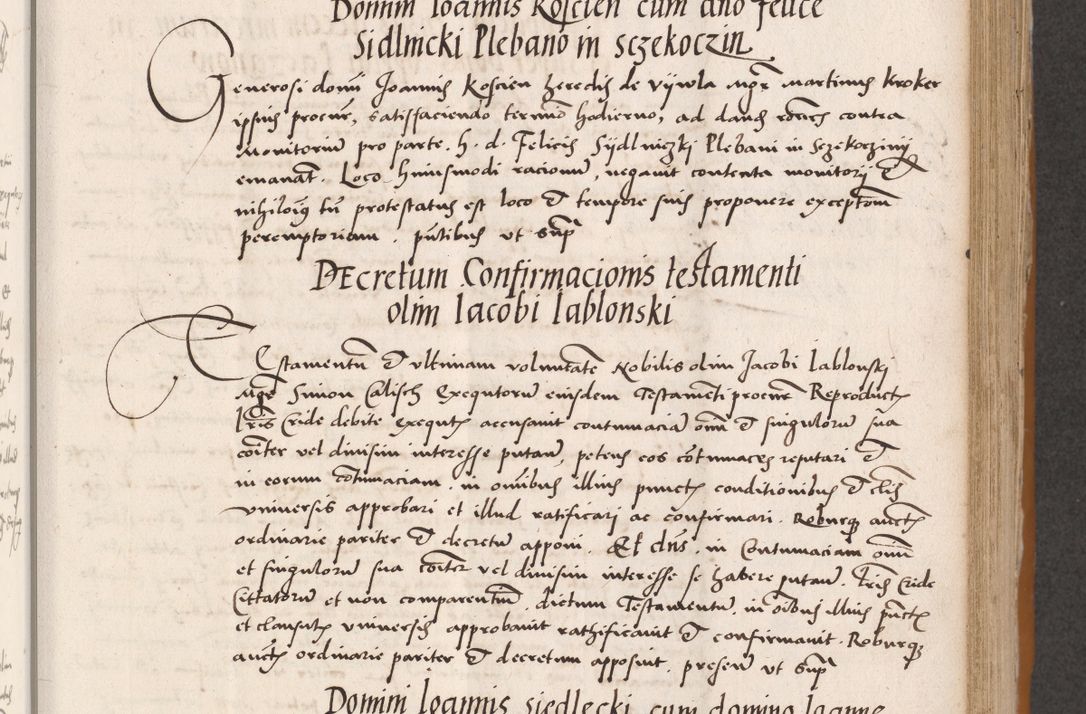 Zdjęcie nr 301 dla obiektu archiwalnego: Acta actorum coram reverendo patre domino Benedicto Isdbienski cancellario Gnesnesi, canonico et reverendissimi in Christo patris et domini domini Petri Dei gratia archiepiscopi Gnesnensis et episcopi Cracoviensis sedisque apostolice legati nati et primatis Regni Polonie, vicarioque in spiritualibus generali Cracoviensi ad annum Domini millesimum quingentisimum quadragesimum primum, cuius indictio est quatuordecima, pontificatus sanctissimi in Christo patris et domini nostri domini Pauli divina providencia pape tercii, anno ipsius septimo, feliciter continuantur. Dii cepta secundent
