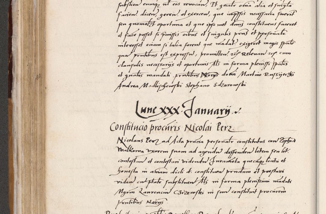 Zdjęcie nr 290 dla obiektu archiwalnego: Acta actorum coram reverendo patre domino Benedicto Isdbienski cancellario Gnesnesi, canonico et reverendissimi in Christo patris et domini domini Petri Dei gratia archiepiscopi Gnesnensis et episcopi Cracoviensis sedisque apostolice legati nati et primatis Regni Polonie, vicarioque in spiritualibus generali Cracoviensi ad annum Domini millesimum quingentisimum quadragesimum primum, cuius indictio est quatuordecima, pontificatus sanctissimi in Christo patris et domini nostri domini Pauli divina providencia pape tercii, anno ipsius septimo, feliciter continuantur. Dii cepta secundent
