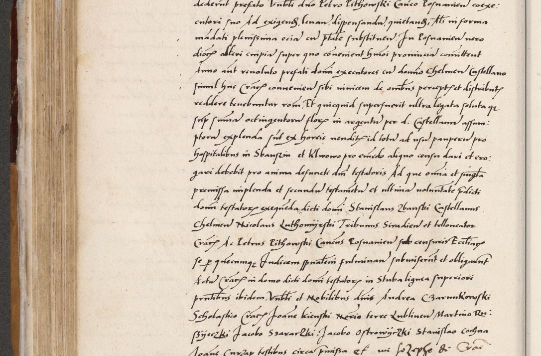 Zdjęcie nr 282 dla obiektu archiwalnego: Acta actorum coram reverendo patre domino Benedicto Isdbienski cancellario Gnesnesi, canonico et reverendissimi in Christo patris et domini domini Petri Dei gratia archiepiscopi Gnesnensis et episcopi Cracoviensis sedisque apostolice legati nati et primatis Regni Polonie, vicarioque in spiritualibus generali Cracoviensi ad annum Domini millesimum quingentisimum quadragesimum primum, cuius indictio est quatuordecima, pontificatus sanctissimi in Christo patris et domini nostri domini Pauli divina providencia pape tercii, anno ipsius septimo, feliciter continuantur. Dii cepta secundent