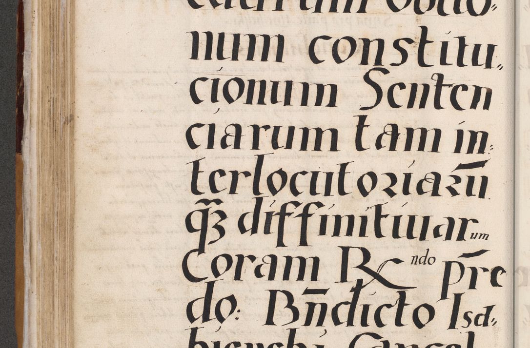 Zdjęcie nr 256 dla obiektu archiwalnego: Acta actorum coram reverendo patre domino Benedicto Isdbienski cancellario Gnesnesi, canonico et reverendissimi in Christo patris et domini domini Petri Dei gratia archiepiscopi Gnesnensis et episcopi Cracoviensis sedisque apostolice legati nati et primatis Regni Polonie, vicarioque in spiritualibus generali Cracoviensi ad annum Domini millesimum quingentisimum quadragesimum primum, cuius indictio est quatuordecima, pontificatus sanctissimi in Christo patris et domini nostri domini Pauli divina providencia pape tercii, anno ipsius septimo, feliciter continuantur. Dii cepta secundent