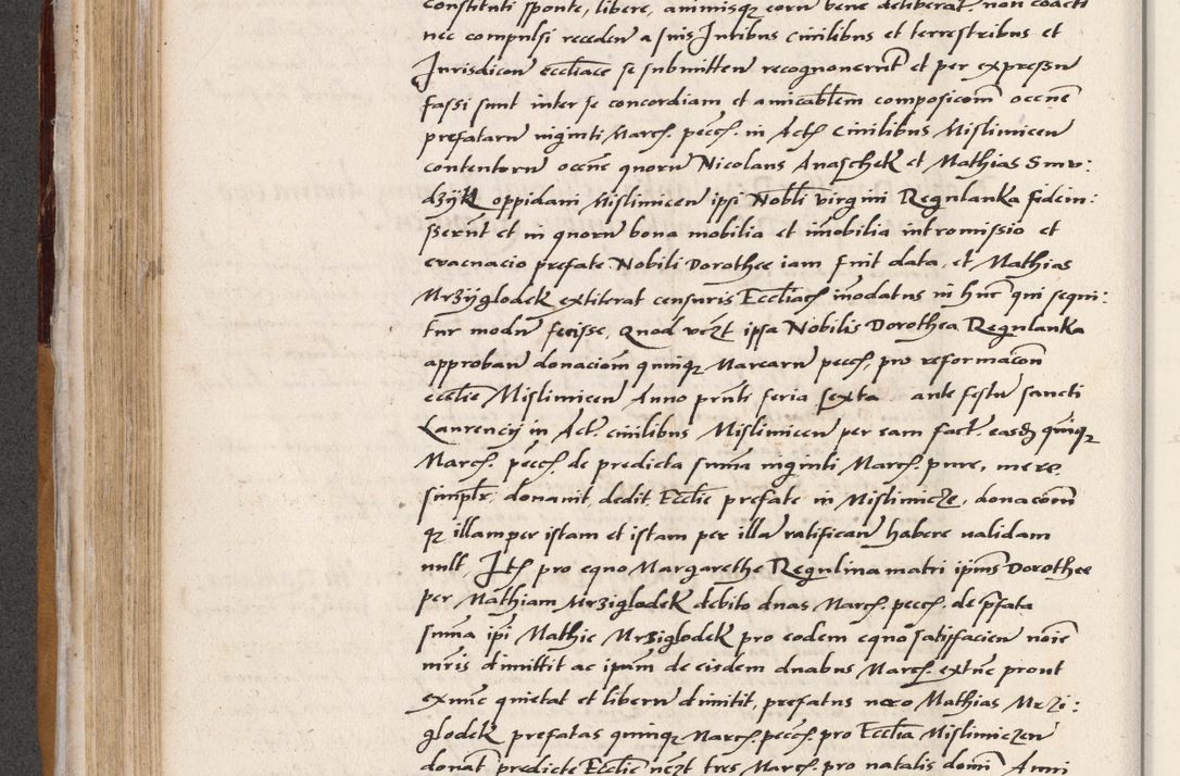 Zdjęcie nr 244 dla obiektu archiwalnego: Acta actorum coram reverendo patre domino Benedicto Isdbienski cancellario Gnesnesi, canonico et reverendissimi in Christo patris et domini domini Petri Dei gratia archiepiscopi Gnesnensis et episcopi Cracoviensis sedisque apostolice legati nati et primatis Regni Polonie, vicarioque in spiritualibus generali Cracoviensi ad annum Domini millesimum quingentisimum quadragesimum primum, cuius indictio est quatuordecima, pontificatus sanctissimi in Christo patris et domini nostri domini Pauli divina providencia pape tercii, anno ipsius septimo, feliciter continuantur. Dii cepta secundent