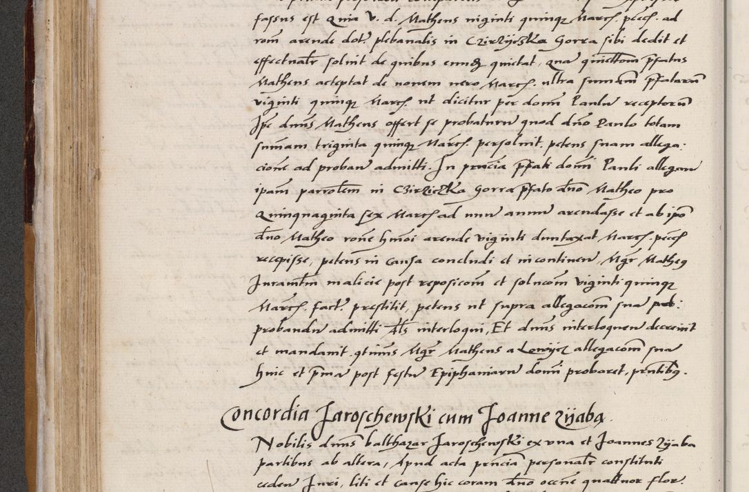 Zdjęcie nr 238 dla obiektu archiwalnego: Acta actorum coram reverendo patre domino Benedicto Isdbienski cancellario Gnesnesi, canonico et reverendissimi in Christo patris et domini domini Petri Dei gratia archiepiscopi Gnesnensis et episcopi Cracoviensis sedisque apostolice legati nati et primatis Regni Polonie, vicarioque in spiritualibus generali Cracoviensi ad annum Domini millesimum quingentisimum quadragesimum primum, cuius indictio est quatuordecima, pontificatus sanctissimi in Christo patris et domini nostri domini Pauli divina providencia pape tercii, anno ipsius septimo, feliciter continuantur. Dii cepta secundent