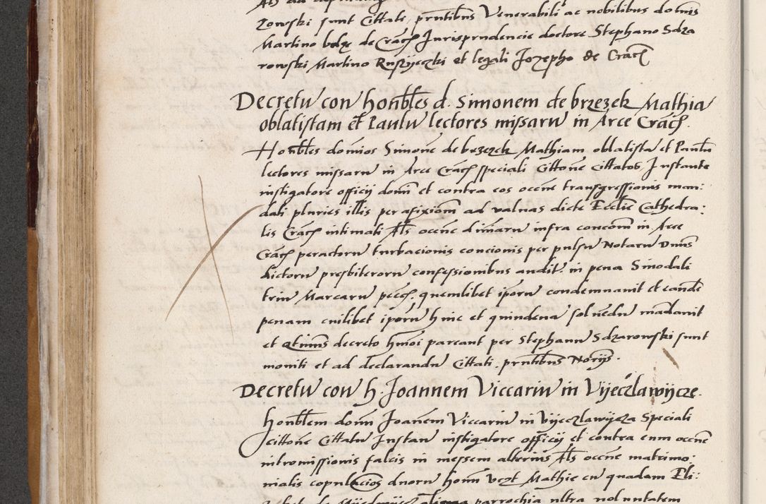 Zdjęcie nr 228 dla obiektu archiwalnego: Acta actorum coram reverendo patre domino Benedicto Isdbienski cancellario Gnesnesi, canonico et reverendissimi in Christo patris et domini domini Petri Dei gratia archiepiscopi Gnesnensis et episcopi Cracoviensis sedisque apostolice legati nati et primatis Regni Polonie, vicarioque in spiritualibus generali Cracoviensi ad annum Domini millesimum quingentisimum quadragesimum primum, cuius indictio est quatuordecima, pontificatus sanctissimi in Christo patris et domini nostri domini Pauli divina providencia pape tercii, anno ipsius septimo, feliciter continuantur. Dii cepta secundent