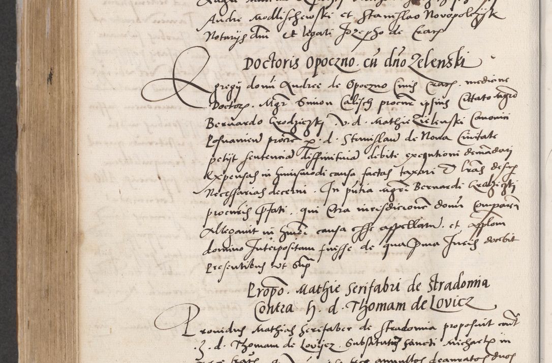 Zdjęcie nr 592 dla obiektu archiwalnego: Acta actorum coram reverendo patre domino Benedicto Isdbienski cancellario Gnesnesi, canonico et reverendissimi in Christo patris et domini domini Petri Dei gratia archiepiscopi Gnesnensis et episcopi Cracoviensis sedisque apostolice legati nati et primatis Regni Polonie, vicarioque in spiritualibus generali Cracoviensi ad annum Domini millesimum quingentisimum quadragesimum primum, cuius indictio est quatuordecima, pontificatus sanctissimi in Christo patris et domini nostri domini Pauli divina providencia pape tercii, anno ipsius septimo, feliciter continuantur. Dii cepta secundent